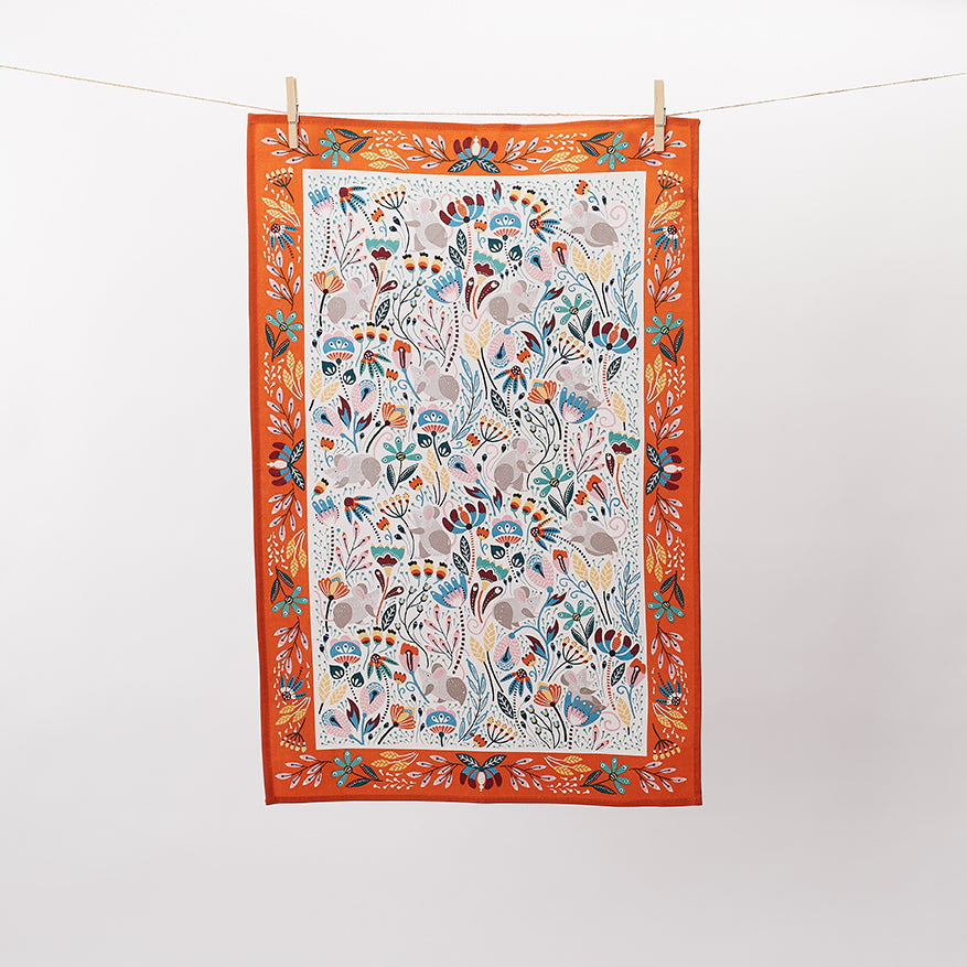 ulster-weavers-field-mice-baumwoll-geschirrtuch-in-blau image 4