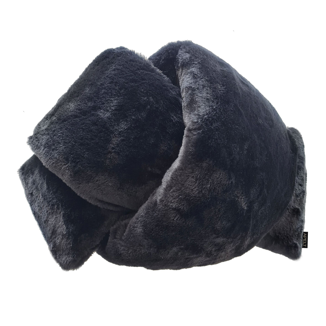 apelt-maurice-knotenkissen-fake-fur-uni-mit-leseknoten image 2