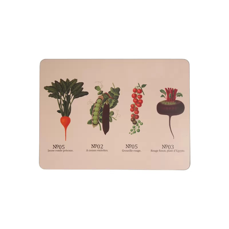 dexam-rhs-benary-vegetables-platzsets-4er-set-stone image 1